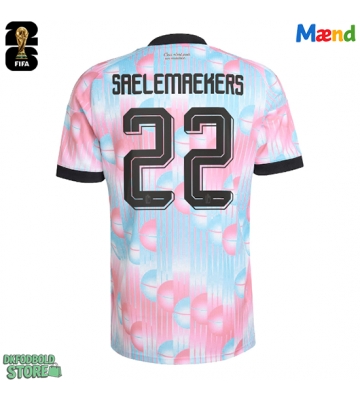 Belgien Alexis Saelemaekers #22 Replika Udebanetrøje VM 2026 Kortærmet